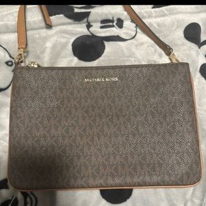 Michael Kors Brown Medium Crossbody Bag